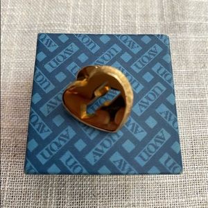 Avon Heart with Arrow Pin